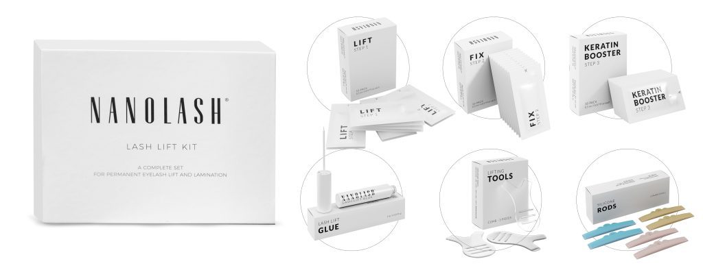 wimpernlifting set nanolash